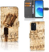 OPPO Reno6 5G Telefoonhoesje met foto Bladmuziek