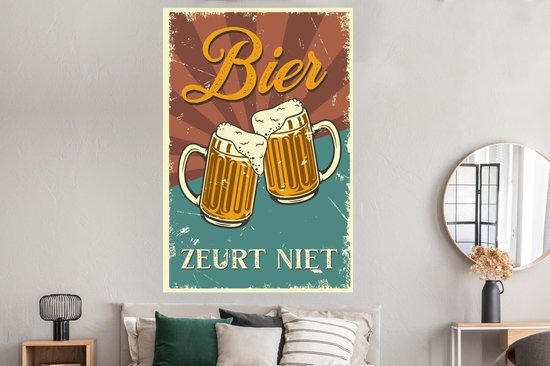 Affiche Mancave - Bières - 120x180 cm XXL