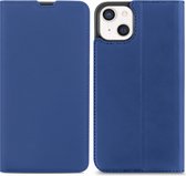 iMoshion Slim Folio Book Case iPhone 13 hoesje - Donkerblauw