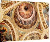 Sint-Isaakskathedraal of Isaakievskiy Sobor Sint-Petersburg - Foto op Plexiglas - 90 x 60 cm