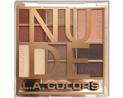 LA Colors - Color Block Eyeshadow Palette Nude