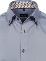 Blauw Overhemd Dubbele Kraag Venti 113785600-100 - M