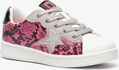 Blue Box meisjes sneakers met slangenprint - Roze - Maat 34