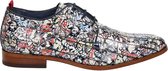 Rehab Fred Brood heren veterschoen - Blauw multi - Maat 41