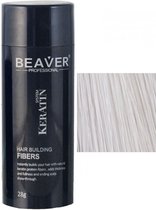 Beaver keratine haarvezels - Wit (28 gr)