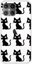 Apple iPhone 12 Hoesje - Mobigear - Design Serie - TPU Backcover - Cat - Hoesje Geschikt Voor Apple iPhone 12