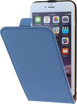 Apple iPhone 6/6s Plus Hoesje - Mobilize - Ultra Slim Serie - Kunstlederen Flipcase - Blauw - Hoesje Geschikt Voor Apple iPhone 6/6s Plus