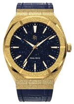 Paul Rich Frosted Star Dust Gold FSD02-L Leather horloge 45 mm