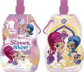 schoolbeker opvouwbaar Shimmer & Shine 500 ml paars