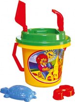 strandspeelgoed set junior 17 x 27 cm geel/groen/rood