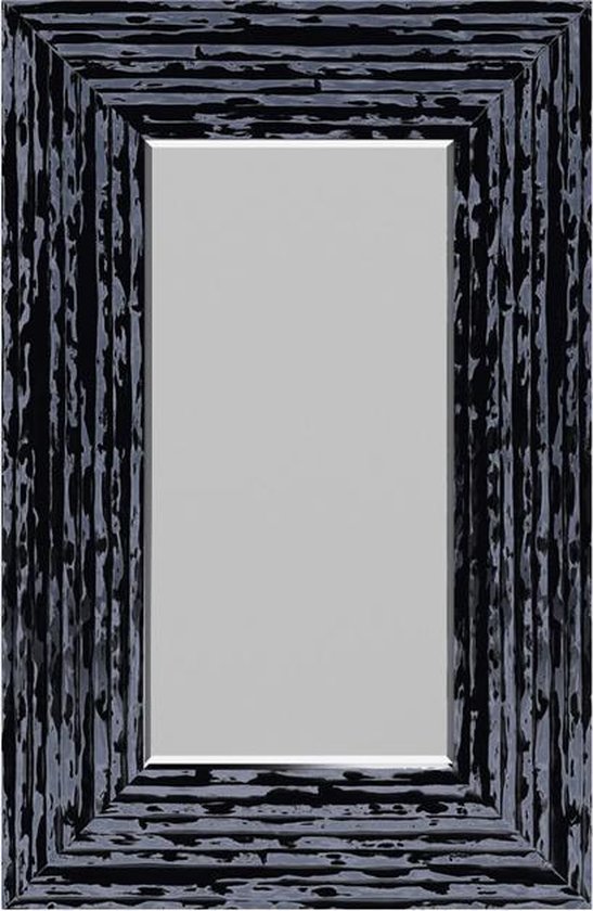 correct spoelen gespannen Brocante Spiegel Zwart Zilver 62x152 cm – Charly – Duurzaam – Uniek |  bol.com
