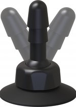Vibrating Dual Density ULTRASKYN - Chocolate - Strap On Vibrators