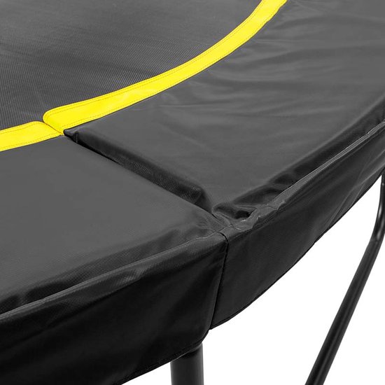 Chromatisch moeilijk alleen Magic Circle Pro Trampoline Beschermrand 420 - 430 cm Zwart - Ronde trampoline  rand -... | bol.com