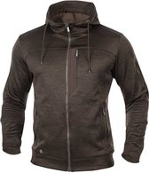 Ardon 3DBreathe Hooded Sweatshirt-Donkerbruin-L