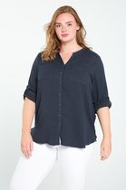 Paprika Dames Hemd Doris in wafelstof - Outdoorblouse - Maat 46