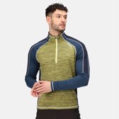 De Regatta Hepley Fleece - outdoortrui - heren - halve rits - Active - Geel