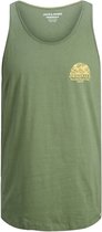 JACK & JONES singlet  heren jack&jones jorsunny tank top GROEN L