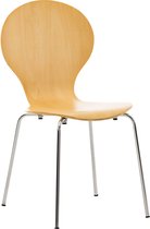Bezoekersstoel Frederiksberg, Non-PVC, Eiken