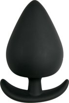 Anker buttplug - zwart, small