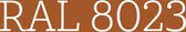 RAL 8023 Orange Brown - universele primer Mia Colore