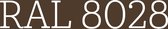 RAL 8028 Terra Brown - muurprimer Mia Colore