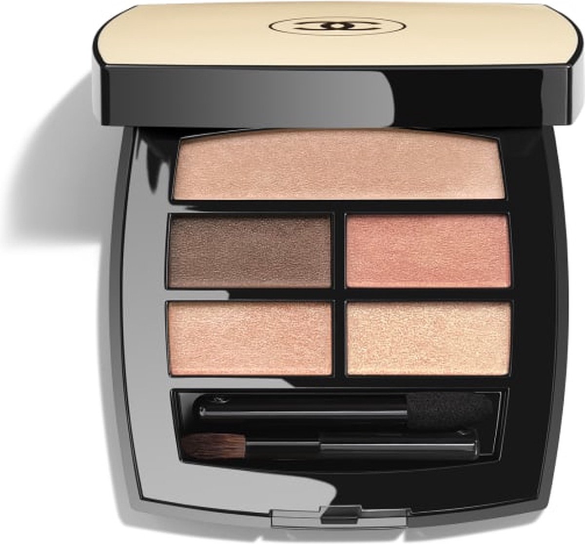 Les Beiges Healthy Glow Natural Eyeshadow Palette warm bol