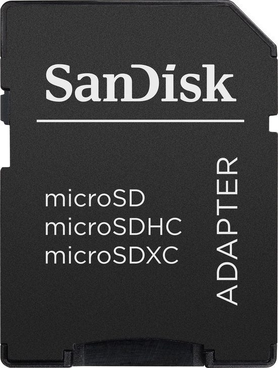 SanDisk Ultra Micro SDXC 128GB - UHS1 & A1 - met adapter