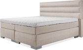 Luxe Boxspring 160x200 Compleet Beige Suite 3 Balken