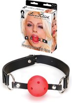 Lux Fetish Gag Breathable Ball Rood