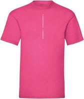 T-shirt Forever young - Hard pink (M)