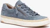 Softline suede dames sneakers - Blauw - Maat 41 - Echt leer