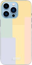 6F hoesje - geschikt voor iPhone 13 Pro - Transparant TPU Case - Springtime Palette #ffffff
