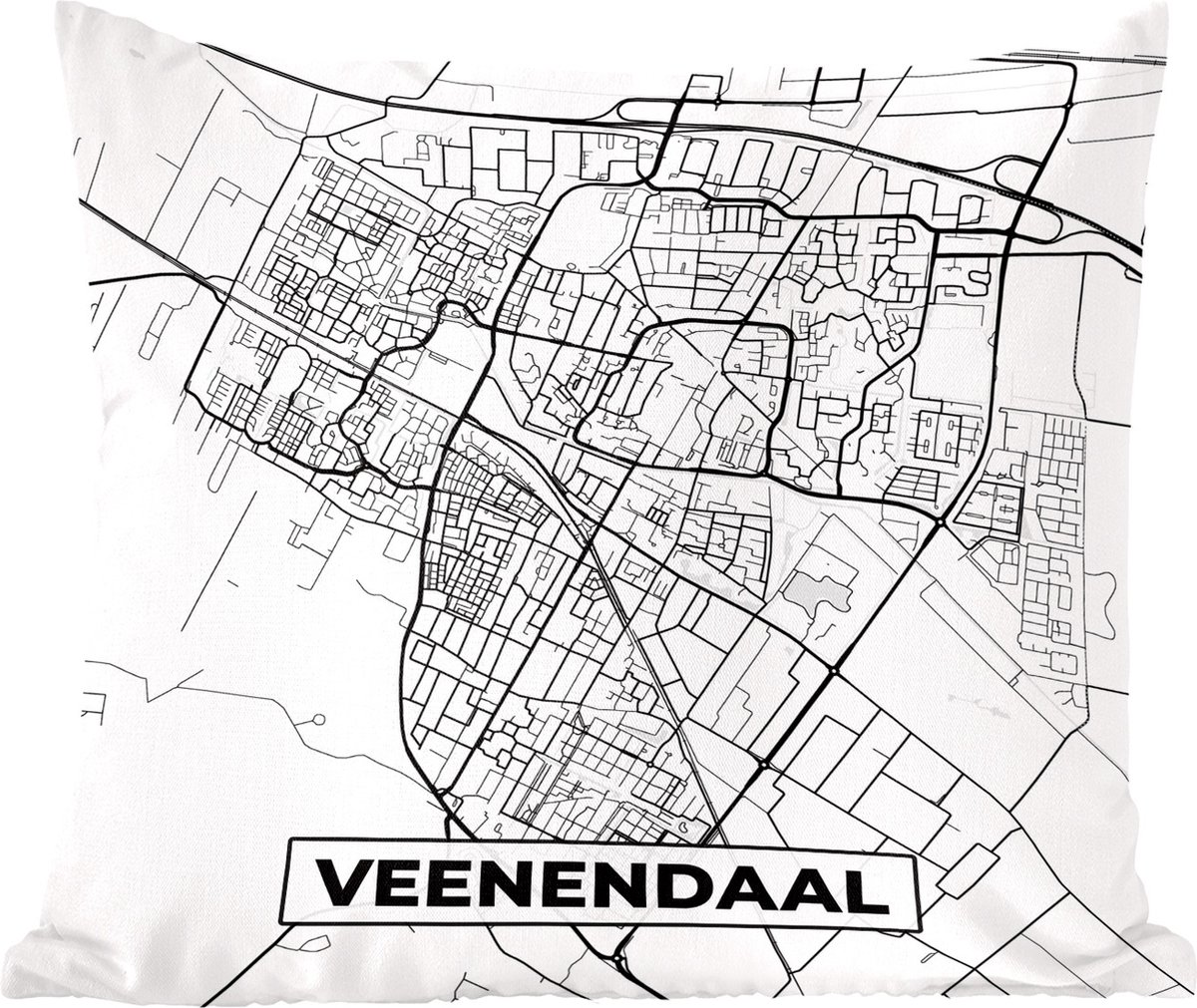 Ds De Wit Veenendaal Kaart - Veenendaal - Zwart - Wit | bol.com