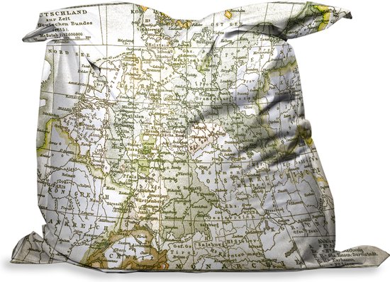 Châle Vintage Pulcinella - Laine & Soie - Dimensions 135x135 Cm - Motif Coloré