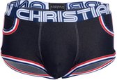 Andrew Christian Denim Pocket Boxer w/ Almost Naked Blauw - MAAT XL - Heren Ondergoed - Boxershort voor Man - Mannen Boxershort