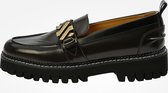 KUNOKA EMMY loafer pulido black - Loafers Dames - maat 37 - Zwart