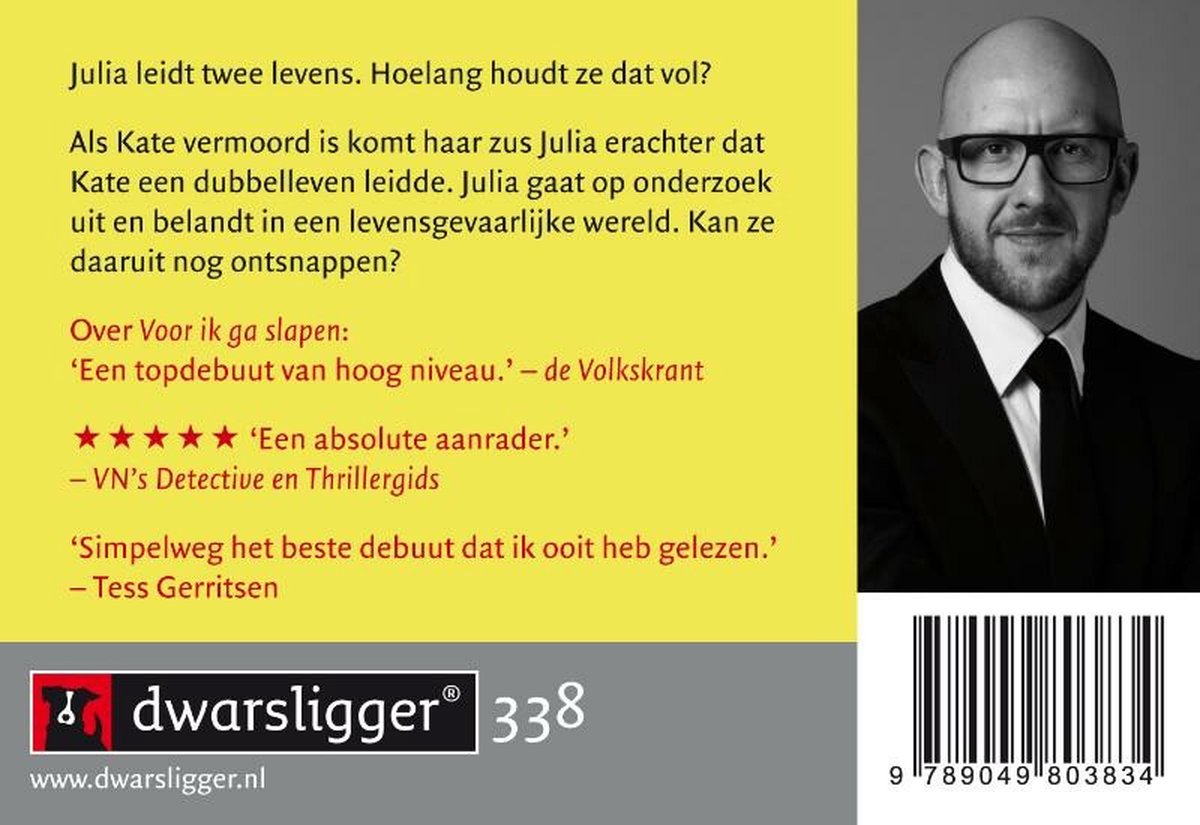 Tweede leven - back cover