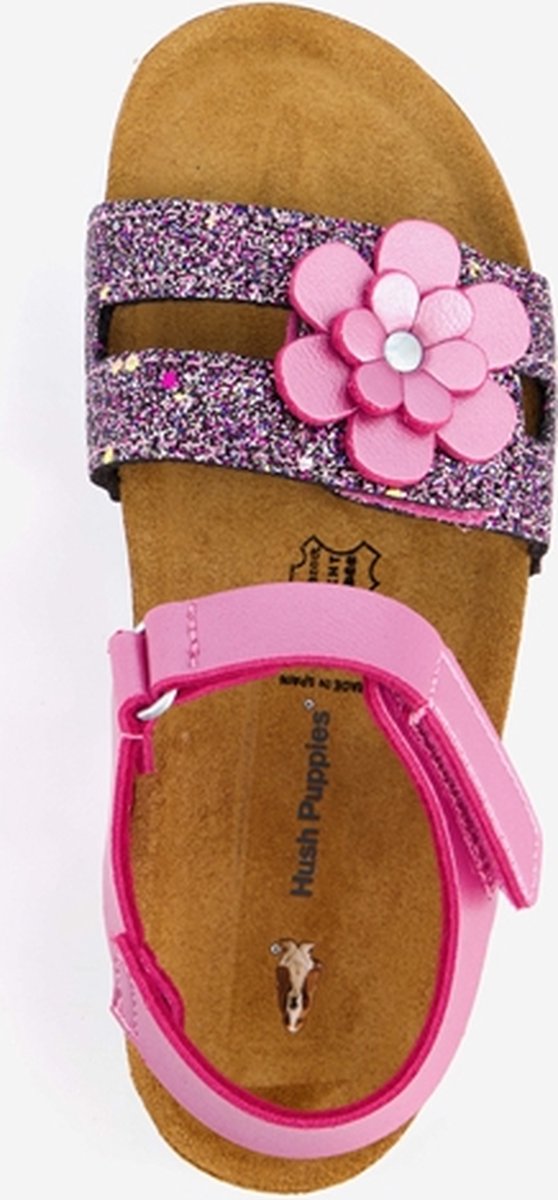 Hush Puppies meisjes bio sandalen - Roze - Maat 29 | bol.com