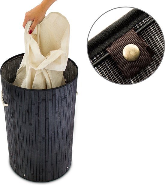 Relaxdays Wasmand (70 l) - kopen bij
