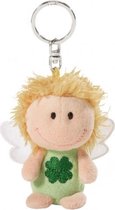 sleutelhanger Beschermengel junior 7 cm pluche groen