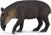 wilde dieren: Tapir 10 cm donkerbruin