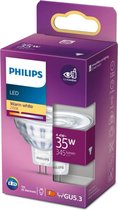 Philips LED Spot - 35 W - GU5.3 - warmwit licht