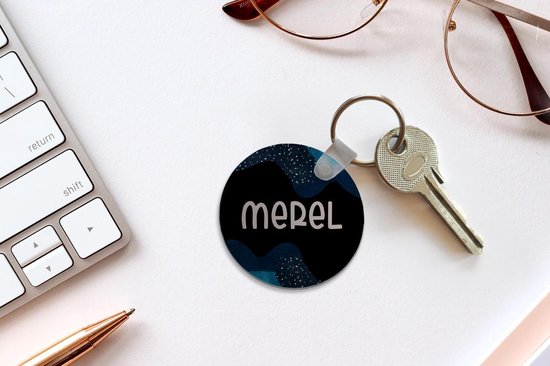 Porte-clés - Merle - Pastel - Fille - Plastique - Rond - Cadeaux à distribuer