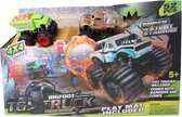 racebaanset monstertruck 52-delig