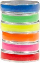ring fluoriserend meisjes 1,8-2 cm staal