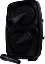 speaker met microfoon zwart 5-delig