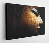 Canvas schilderij - Head Budha Statue Thai antique thai art century budha  -     1269815125 - 80*60 Horizontal