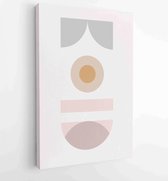 Canvas schilderij - Abstract organic shape Art design for poster, print, cover, wallpaper, Minimal and natural wall art. Vector illustration. 2 -    – 1834428190 - 40-30 Vertical