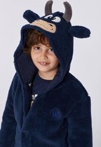 Woody badjas - donkerblauw - 212-1-ROM-M/885 - maat 116