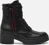 Marco Tozzi Veterboots zwart - Maat 42